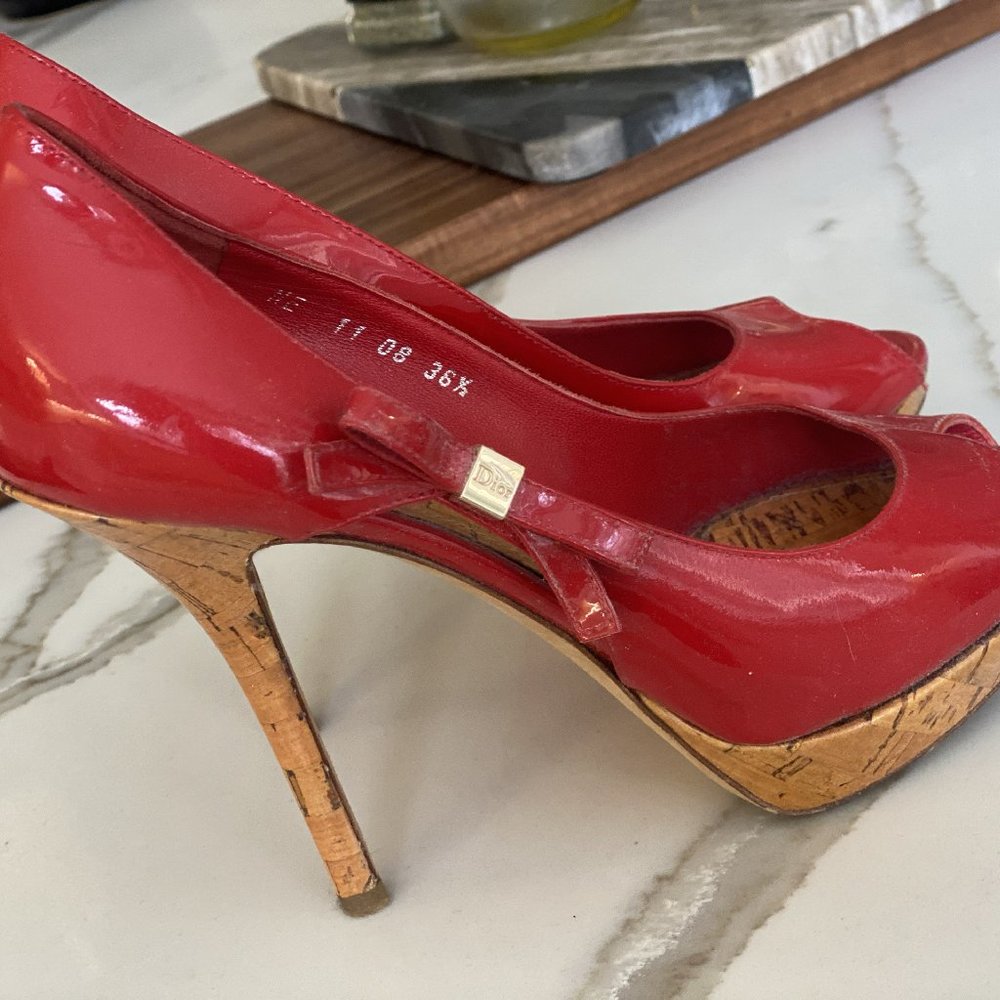 Authentic Dior Platform Heels